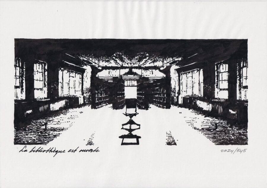 Tekening, Eelco Deuling, nummer 545, 2024.